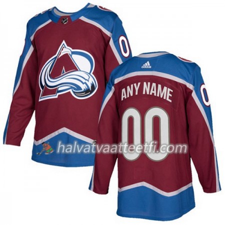 Miesten NHL Colorado Avalanche Custom Adidas 2017-2018 Burgundy Punainen Authentic Miesten NHL Colorado Avalanche Custom Adidas 2017-2018 Burgundy Punainen Authentic